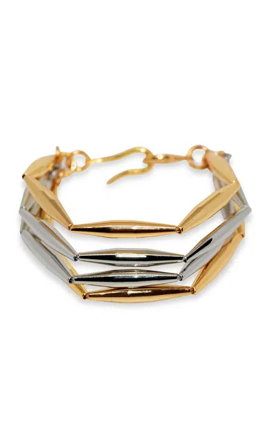 Tohum Lumia Maia 24k Gold And 925 Silver-plated Bracelet
