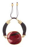 Tohum Magical Nature Mookaite Jasper Bracelet In Red