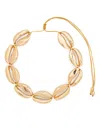Tohum Mega Concha Puka Necklace In 金色