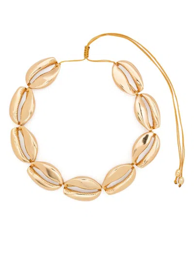 Tohum Mega Concha Puka Necklace In 金色