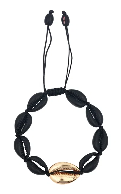 Tohum New Generation Concha Puka Bracelet In Black