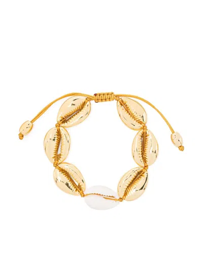 Tohum Seashell Bracelet In 金色