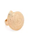 Tohum Small Concha Archi Ring In Gold