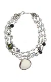 Tohum Terra Seashell And Glass Beads Necklace