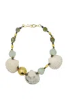 Tohum Terra Seashell And Vintage Beads Necklace