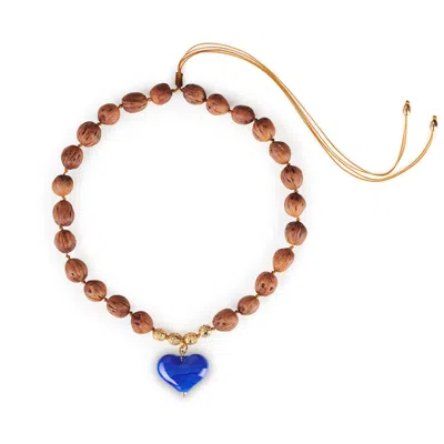 Tohum Women's Cuore Resort Necklace – Sky Blue