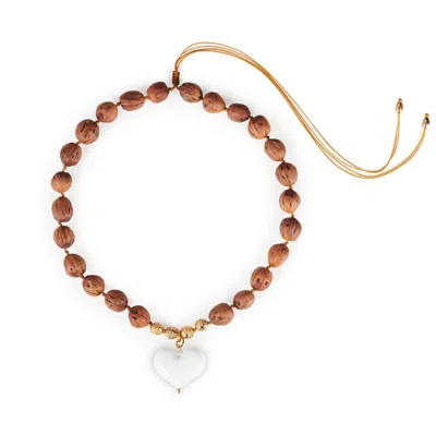 Tohum Women's Cuore Resort Necklace – Snow White