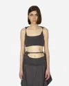 Toile Studios System Hooded Bra Charcoal In Black