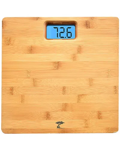TOILETTREE TOILETTREE PRODUCTS BAMBOO BATHROOM SCALE