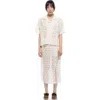 Toit Volant Adelaine Skirt In White