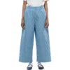 Toit Volant Aretha Quilted Pants In Blue
