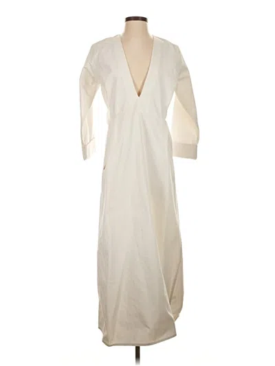 Pre-owned Toit Volant Casual Dress In Ivory