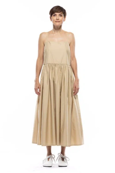 Toit Volant Jane Dress In Brown