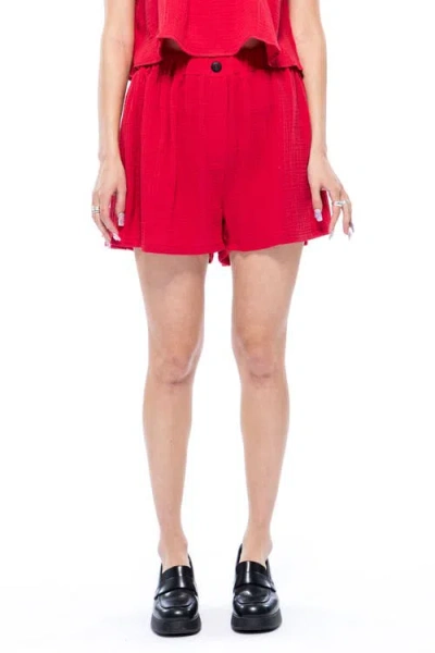 Toit Volant Joan Boxer Shorts In Red