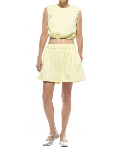 Toit Volant Joan Boxer Shorts In Charlock In Yellow
