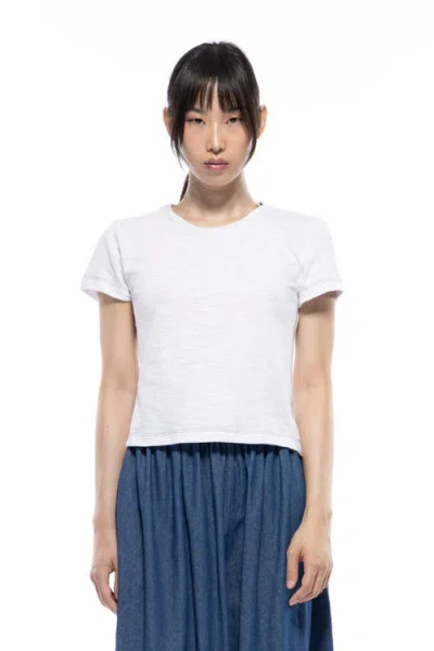 Toit Volant Kima Baby Tee In White