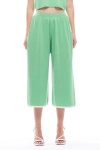 Toit Volant Kira Knit Long Shorts In Green