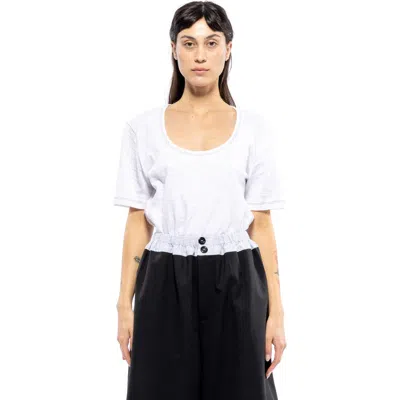 Toit Volant Makiko Tee In White