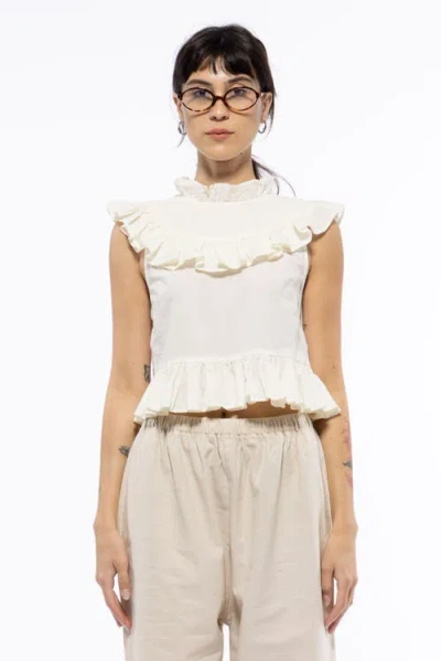 Toit Volant Matilda Top In White