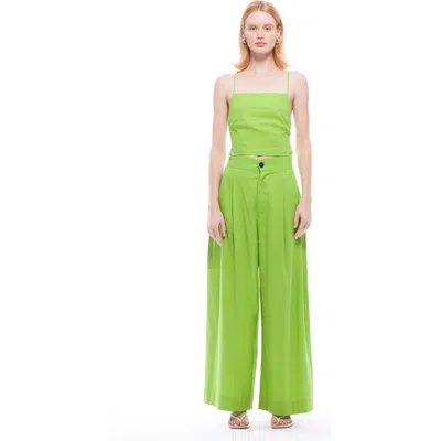 Toit Volant Naomi Trousers In Green