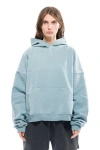 Toit Volant Oversize Wide Hoodie In Blue