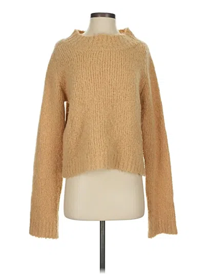 Pre-owned Toit Volant Pullover Sweater In Tan
