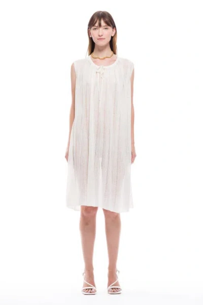 Toit Volant River Knit Dress In White