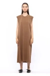 Toit Volant Santa Ana Dress In Brown