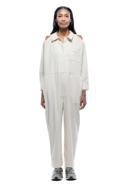 Toit Volant Shiobi Jumpsuit In White