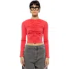 Toit Volant Totty Top In Red