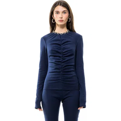 Toit Volant Totty Top In Blue