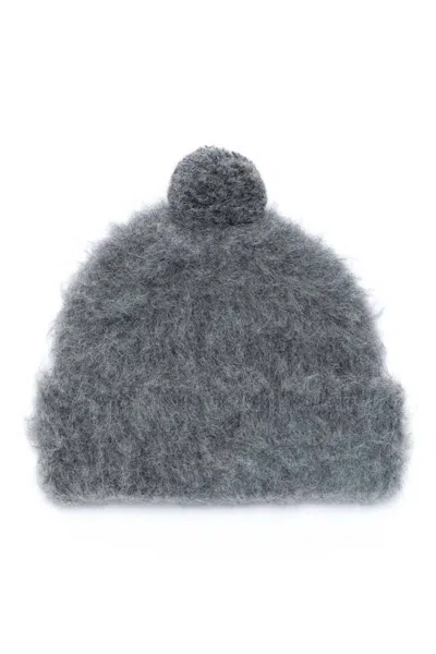Toit Volant Women's Cadieux Beanie In Dark Gray In Grey