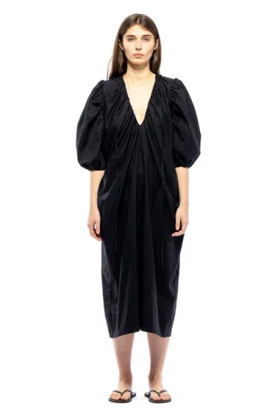 Toit Volant Yvonne Dress In Black