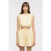 Toit Volant Zoe Crop Top 2.0 In Yellow