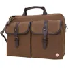 Token Waxed Knickerbocker Laptop Briefcase