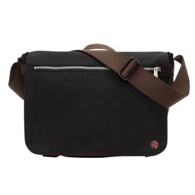 Token Waxed Nylon Whitehall 15" Laptop Bag In Black