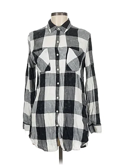 Pre-owned Tokyo Darling Long Sleeve Button Down Shirt In Black