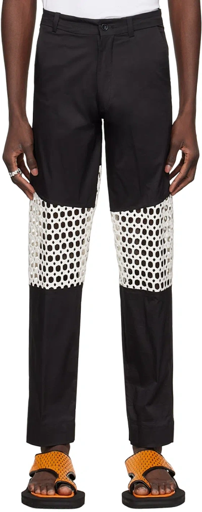 Tokyo James Ssense Exclusive Black Cotton Trousers