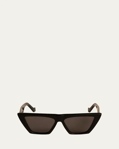 Tol Eyewear Trapezium Square Sunglasses In Black