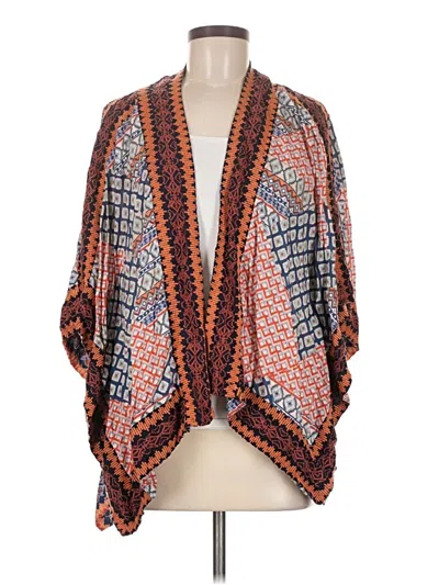 Pre-owned Tolani Cardigan Sweater In Orange
