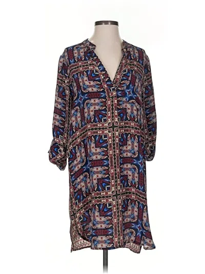 Pre-owned Tolani Casual Dress In Blue
