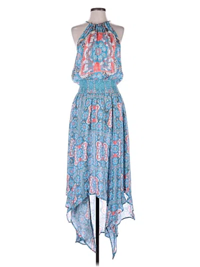 Pre-owned Tolani Casual Dress In Blue