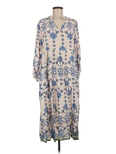 Pre-owned Tolani Casual Dress In Blue