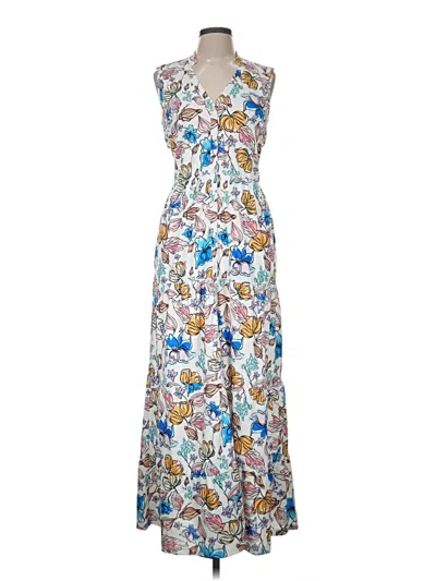 Pre-owned Tolani Casual Dress In Blue
