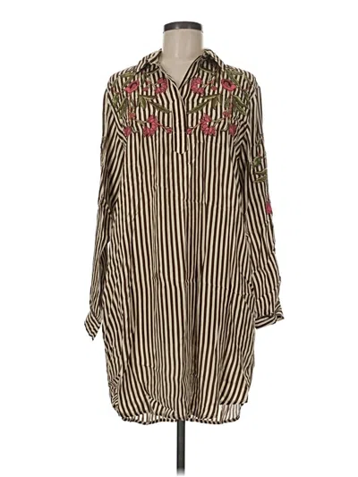 Pre-owned Tolani Casual Dress In Brown