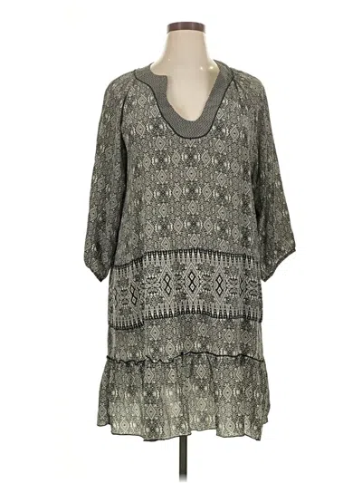 Pre-owned Tolani Casual Dress In Gray