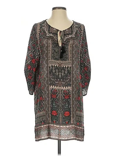 Pre-owned Tolani Casual Dress In Gray