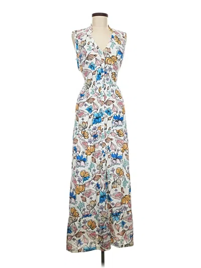 Pre-owned Tolani Casual Dress In Ivory