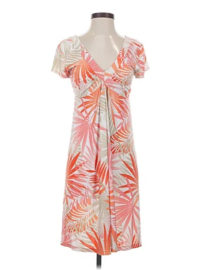 Pre-owned Tolani Cocktail Dress In Orange