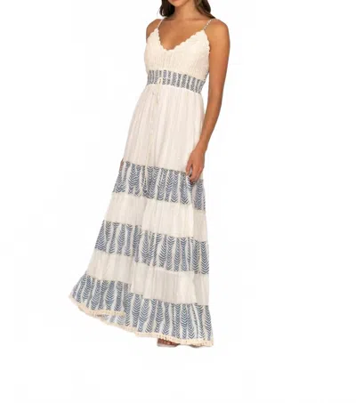 Tolani Cordelia Dress In Moon In Multi